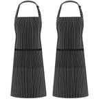 Custom Logo Waterproof Poly Cotton Canvas Work Apron Utility Uniform