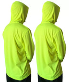 High-Visibility Birdseye Mesh Reflective Dry-Fit Safety Work T-Shirt
