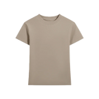 220GSM Cotton 3D Embossed Slim Fit Women Summer T Shirt | Wholesale High Logo Custom T