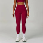 Nylon-Spandex Interlock Flatlock-Stitched 4-Piece Sports Gym Set