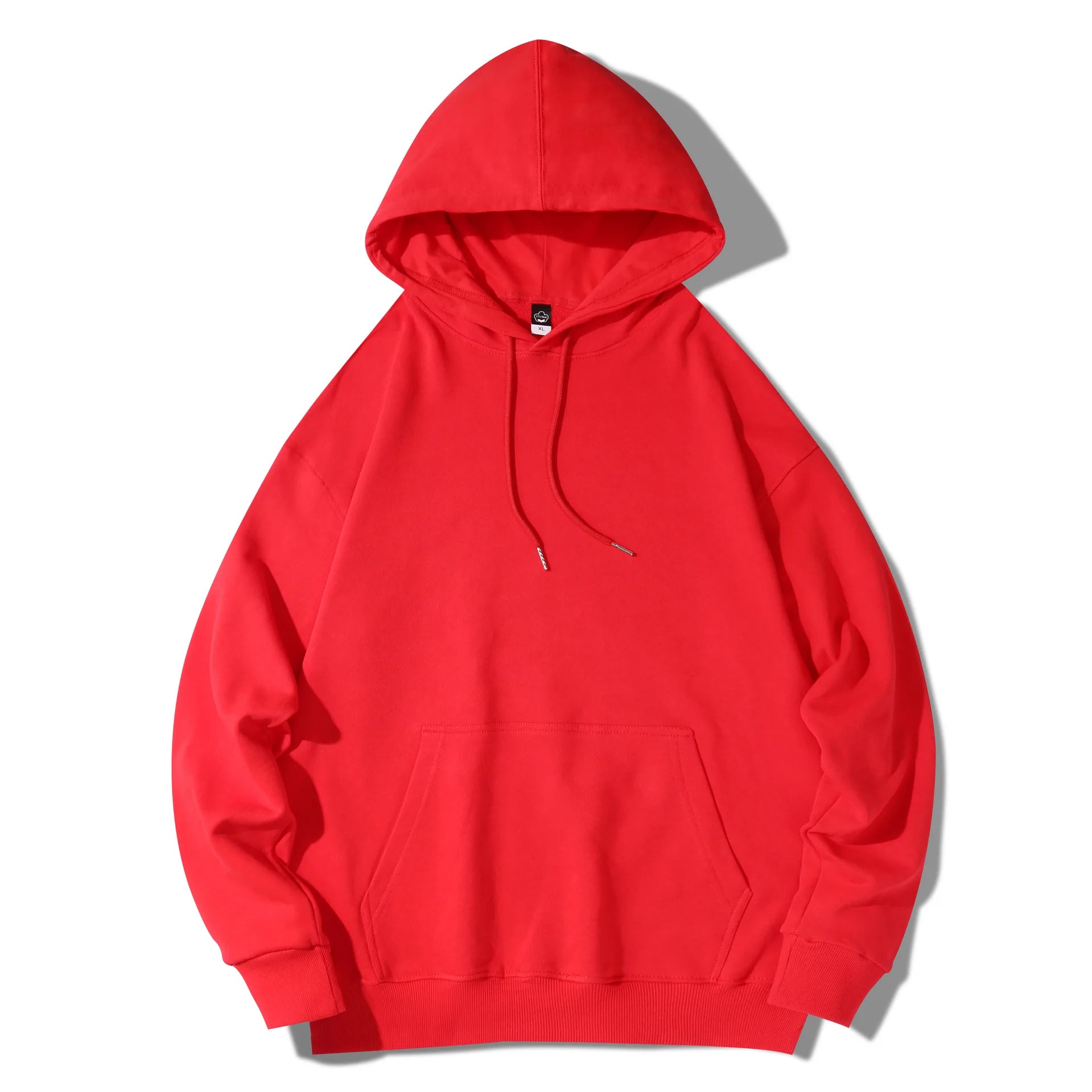 100% Cotton 350gsm Knit Pullover Hoodie