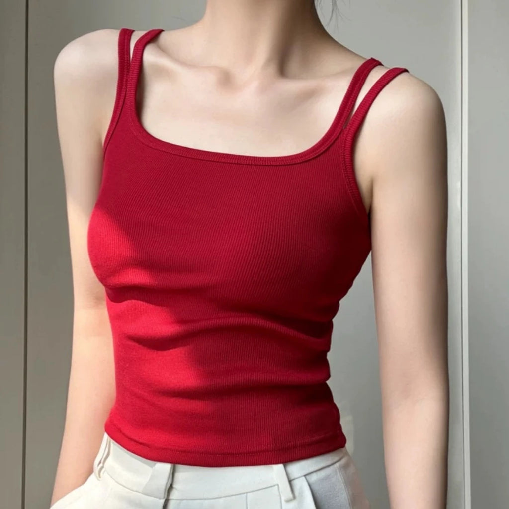 220 Grams Polyester Cotton Blend Embroidery Wholesale Slim Fit Sport Vest