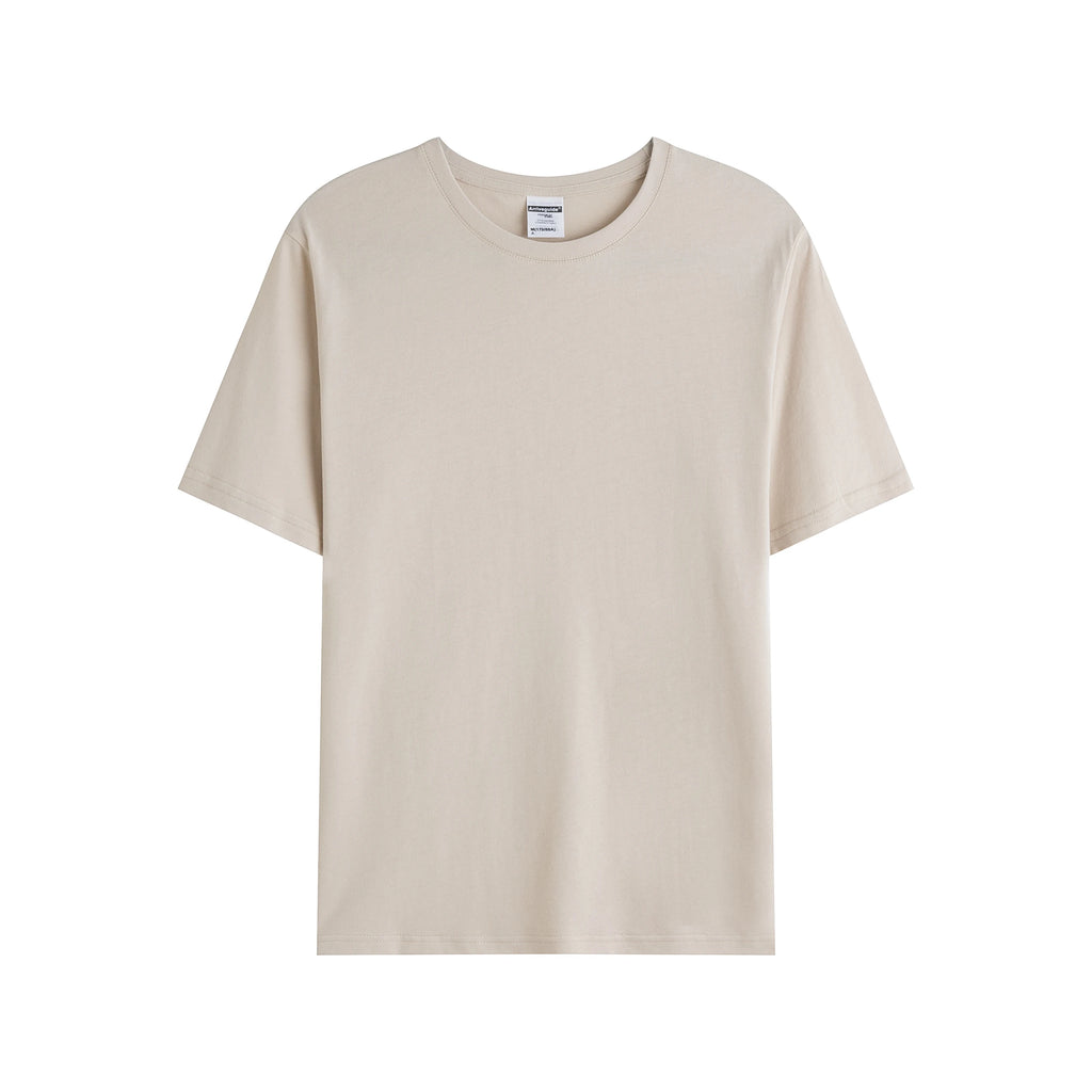 Oem Service Custom 190 Gram Cotton Blank Neck OEM Apparel Shirt Women Summer Breathable Blank Custom T-shirts