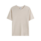 Oem Service Custom 190 Gram Cotton Blank Neck OEM Apparel Shirt Women Summer Breathable Blank Custom T-shirts