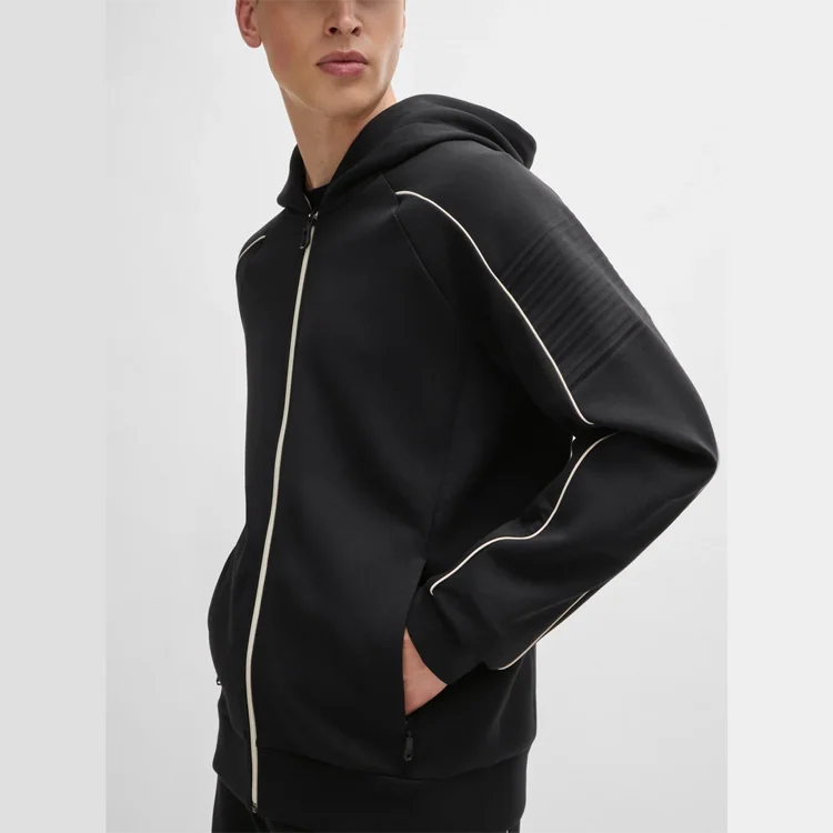 Tech Fleece Interlock Knit Drawstring Hooded Sweatshirt