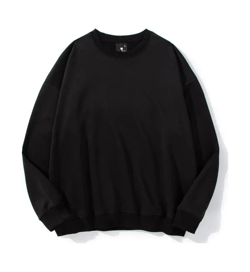 240g 100% Polyester Heat Transfer Logo Sweatshirts Regular Fit Crewneck Pullover