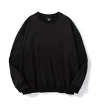 240g 100% Polyester Heat Transfer Logo Sweatshirts Regular Fit Crewneck Pullover