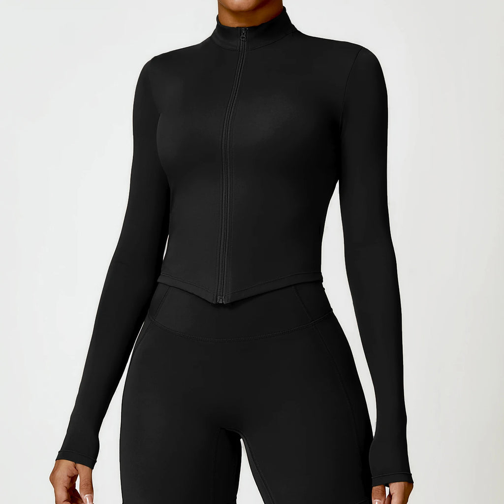 Nylon Spandex Knit Seamless Yoga Set