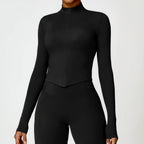 Nylon Spandex Knit Seamless Yoga Set