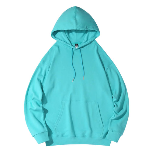 100% Cotton 350gsm Knit Pullover Hoodie