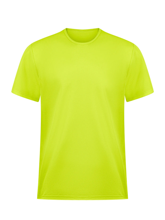 Cotton Plain-Knit Regular-Fit T-Shirt