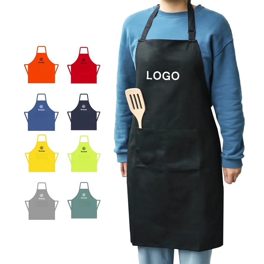 Waterproof Polyurethane-Coated Heavy Polyester Industrial Utility Apron