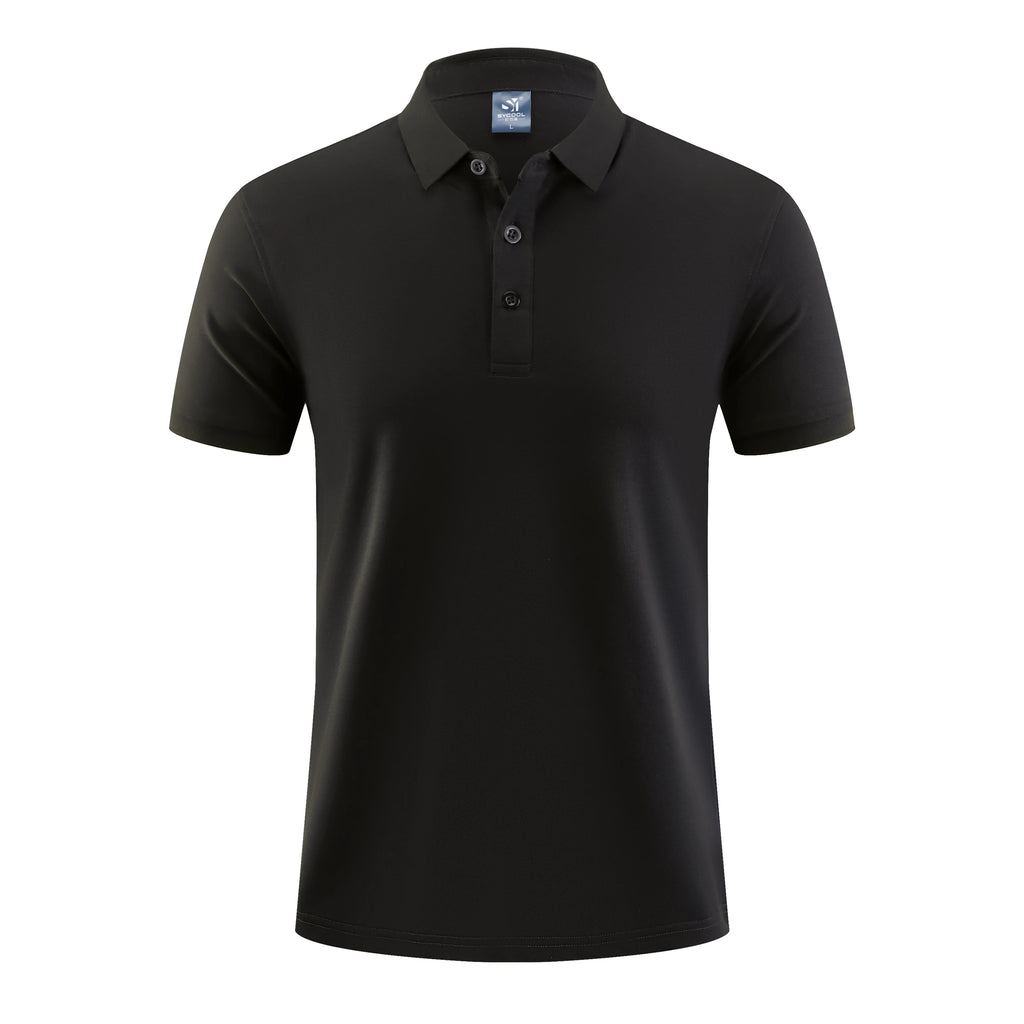 OEM Factory Supply Custom Logo Polyester Piqué Knit Custom Printed Polo Shirt