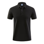 OEM Factory Supply Custom Logo Polyester Piqué Knit Custom Printed Polo Shirt