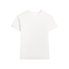 220GSM Cotton 3D Embossed Slim Fit Women Summer T Shirt | Wholesale High Logo Custom T