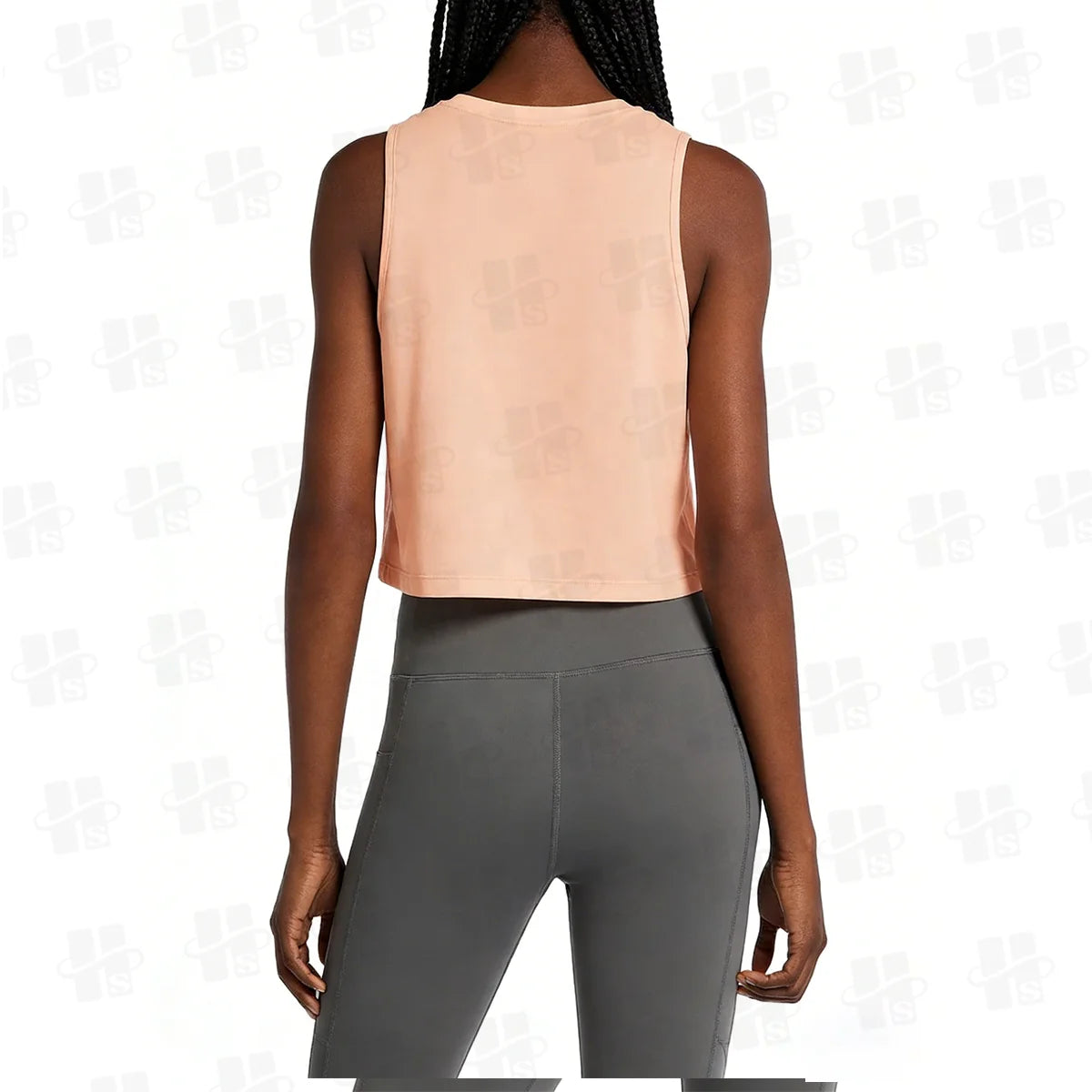100% Cotton 130-300 GSM Screen Print Sportswear Wholesale Gym Ladies Tops