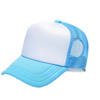 100 Polyester Oxford Five Panel Sublimation Blank Foam Trucker Hat | Wholesale Plain Mesh Caps