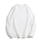 300Gsm Cotton Fabric Custom Embroidery Pullover | Wholesale Oversized Crew Neck Sweatshirts