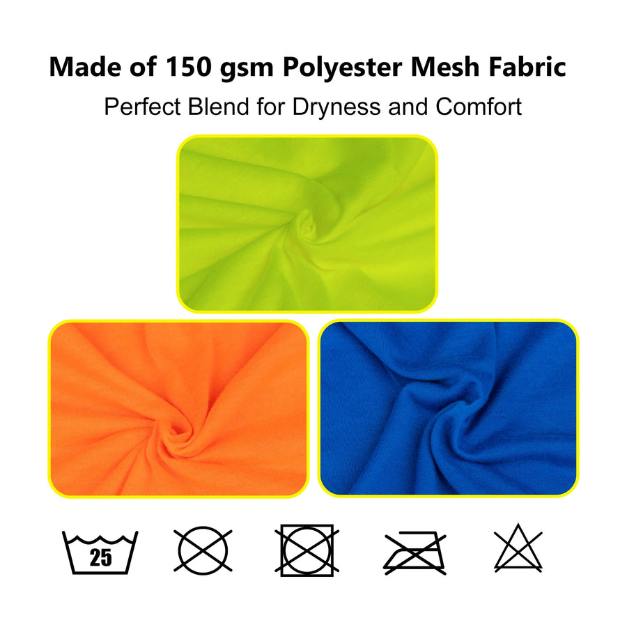 100% Polyester Fluorescent Reflective Safety Hoodie with Utility Pockets