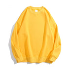 300Gsm Cotton Fabric Custom Embroidery Pullover | Wholesale Oversized Crew Neck Sweatshirts