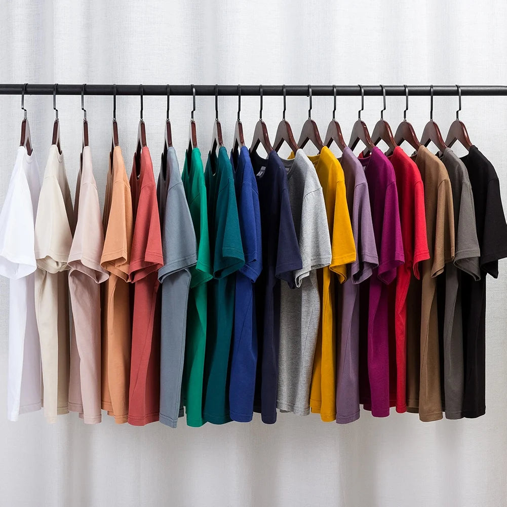 Oem Service Custom 190 Gram Cotton Blank Neck OEM Apparel Shirt Women Summer Breathable Blank Custom T-shirts