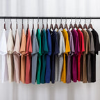 Oem Service Custom 190 Gram Cotton Blank Neck OEM Apparel Shirt Women Summer Breathable Blank Custom T-shirts