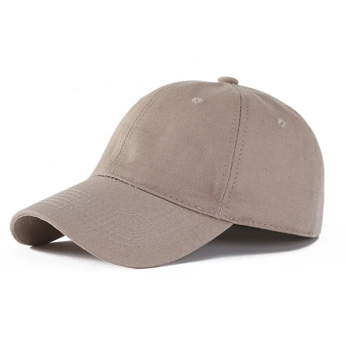 Wholesale Customized Cotton Soft Custom 6-Panel Sporty Unisex Baseball Cap
