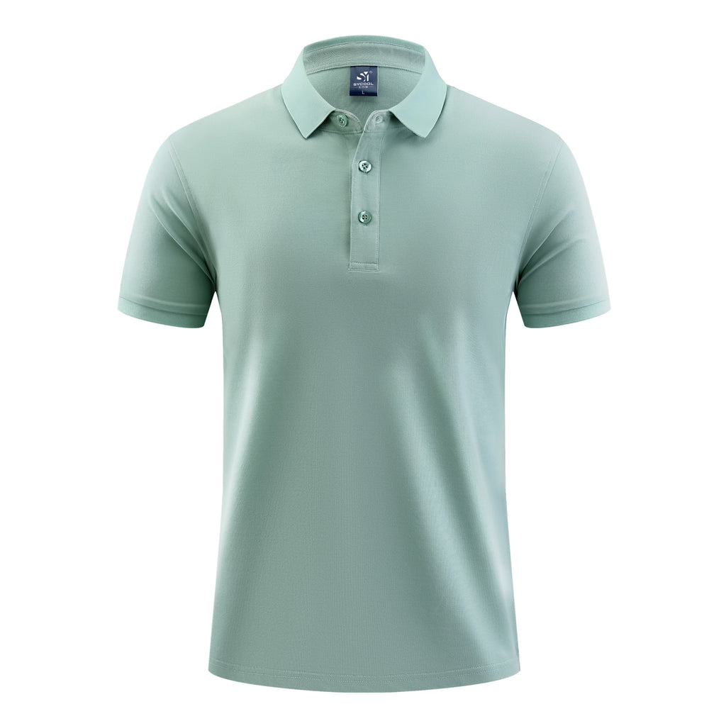 OEM Factory Supply Custom Logo Polyester Piqué Knit Custom Printed Polo Shirt