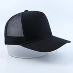 Factory Suede Low MOQ Hip Logo Trucker Hat | Custom 5 Panel Blank