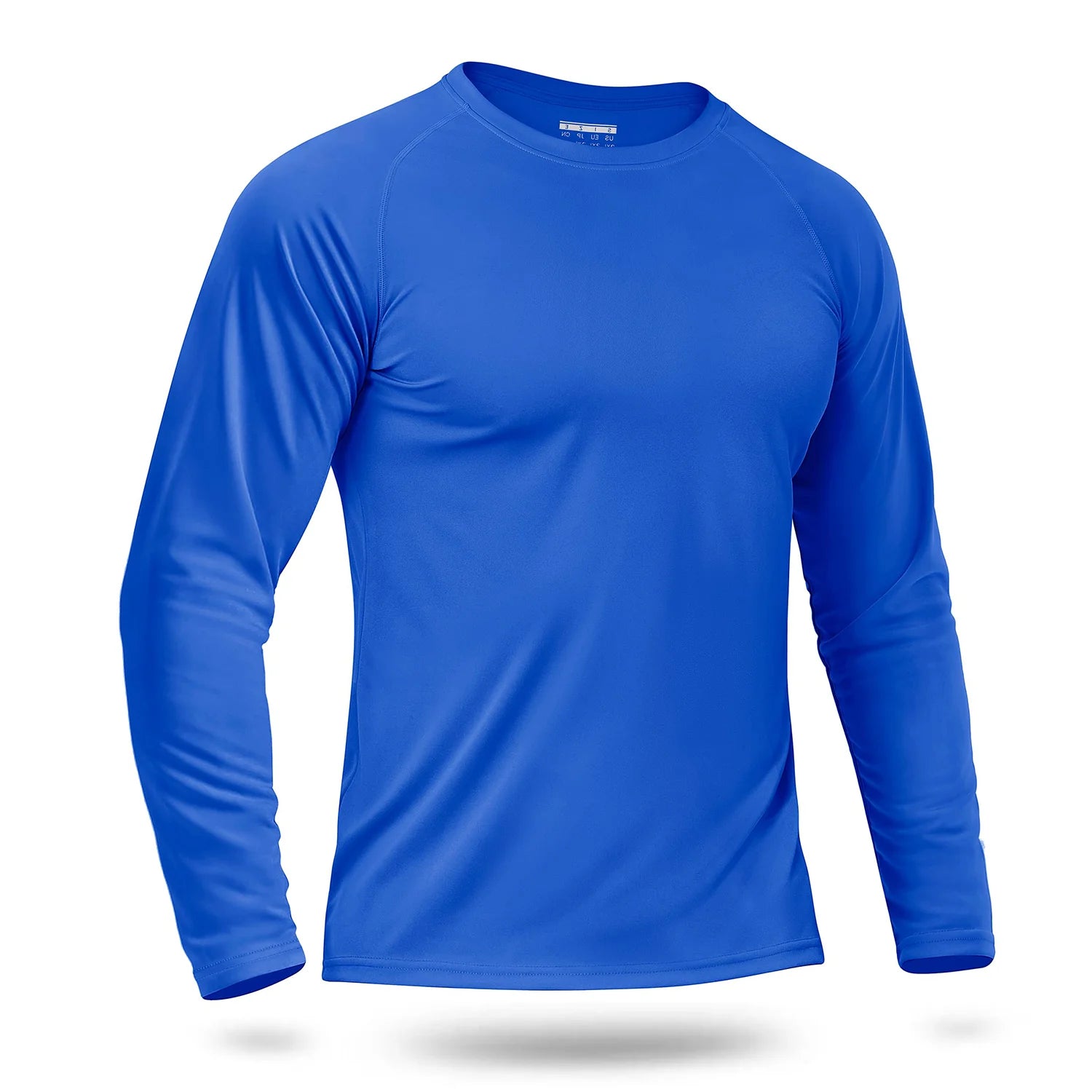 Custom LOGO Men's Sun Protection T-Shirt 145g Polyester Long Sleeve Sun Protection T-Shirt Bulk Wholesale