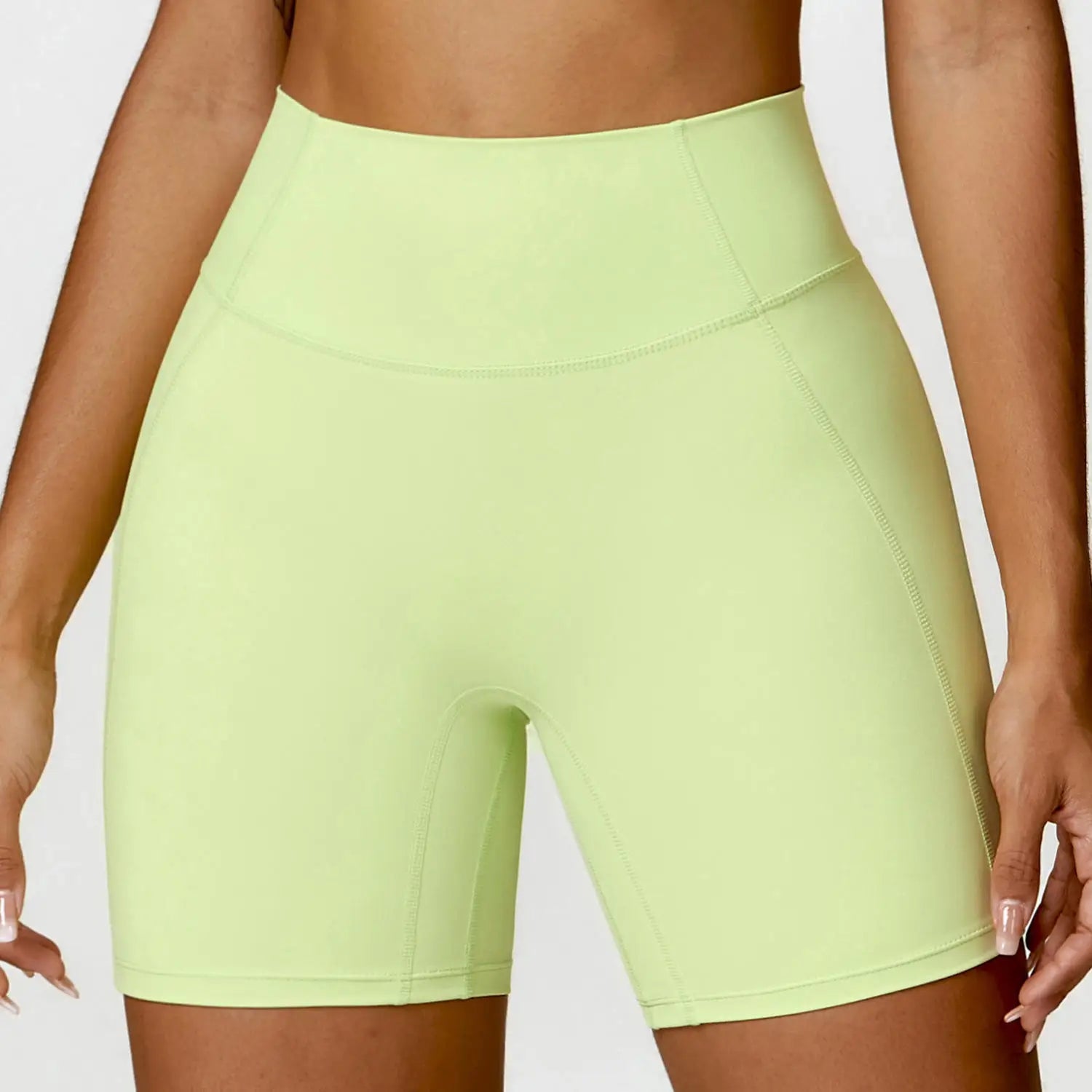 Nylon Spandex Blend Seamless Knit Workout Set