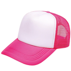 100 Polyester Oxford Five Panel Sublimation Blank Foam Trucker Hat | Wholesale Plain Mesh Caps