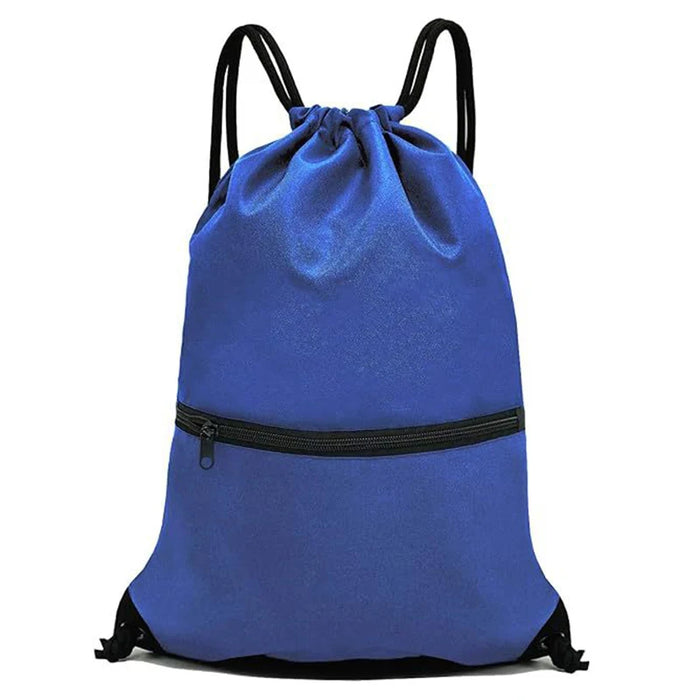 Polyester Custom Printed Drawstring Backpack Bag