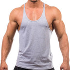 180 Grams Spandex Cotton Knitted Embroidery Tank Top | Custom Gym Bodybuilding Sports Singlet