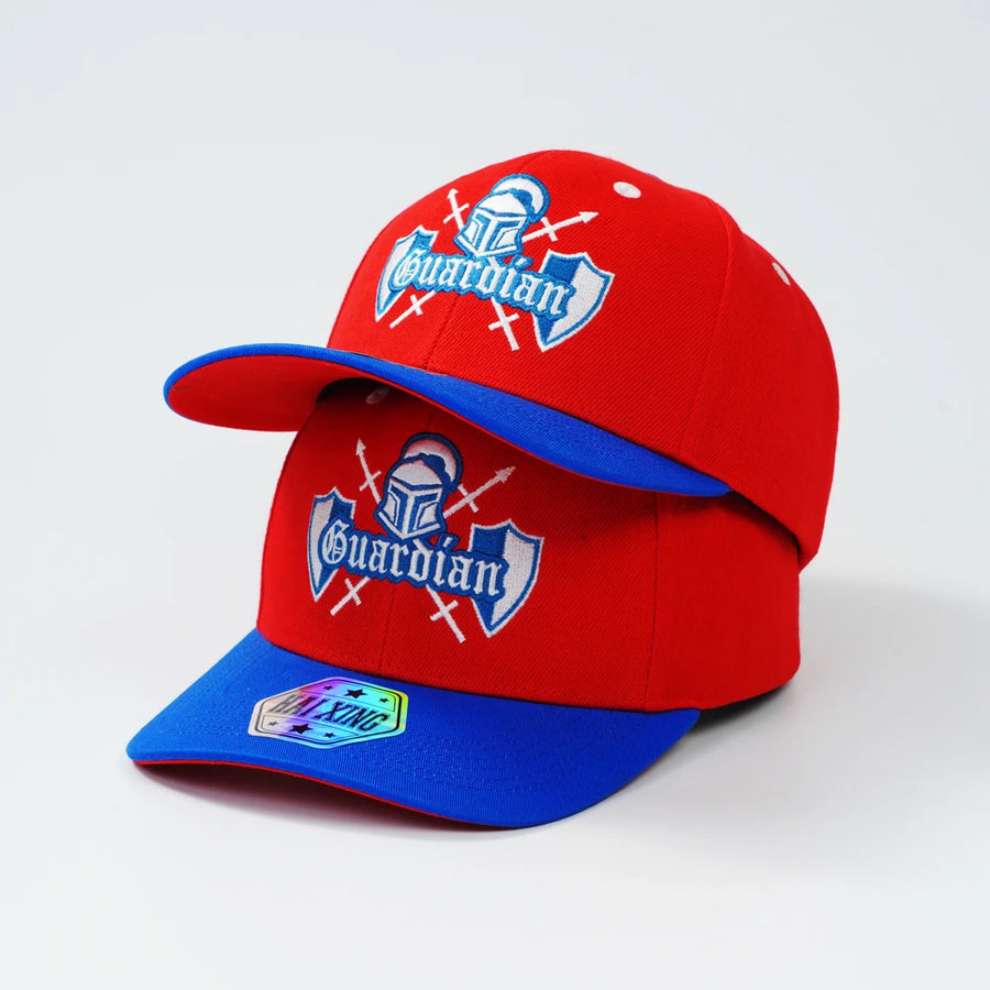 Cotton Embroidered Logo Baseball Cap for Man Structured Fitted Sports Cap