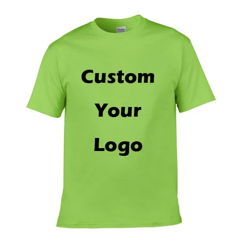 Plain t Shirts Wholesale  Custom Digital Print Logo Brand Custom Digital Printing Plain T-Shirt