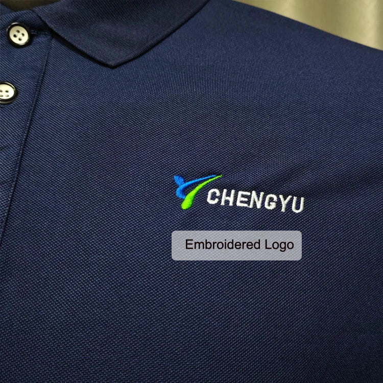 Custom Logo Corporate Staff Work Uniform Polo Shirt