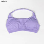 Seamless Ribbed Nylon-Spandex Women's Gym Set 2-Piece Sports Bra and Leggings