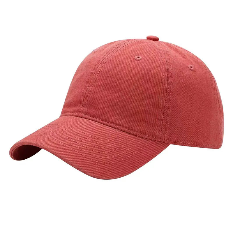 Custom Unstructured 6 Panel Plain Cotton Baseball Cap