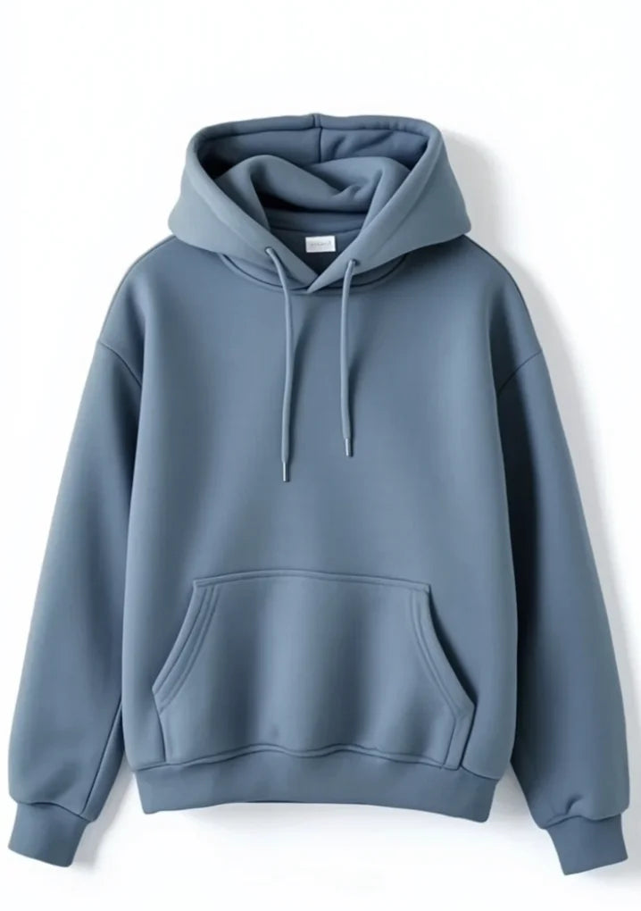 Cotton Heavyweight Fleece Loopback Pullover Hoodie