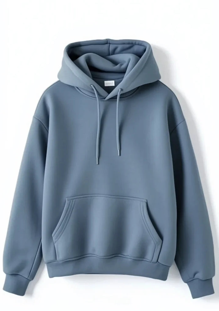 Cotton Heavyweight Fleece Loopback Pullover Hoodie