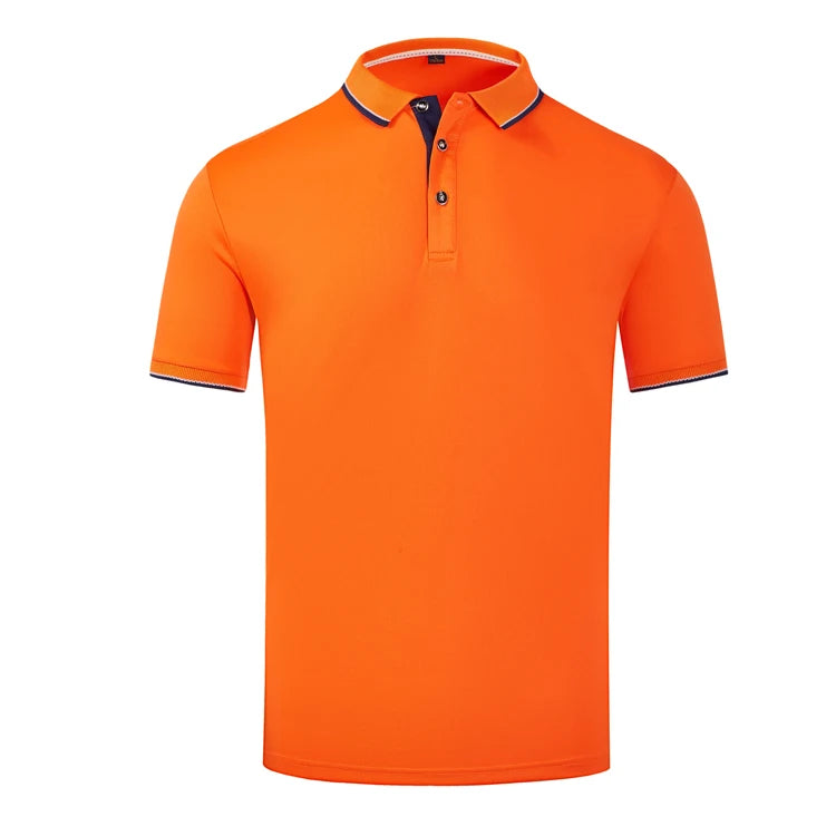 Custom Polo Shirt 100% Polyester Quick Dry Printed Polo Shirt