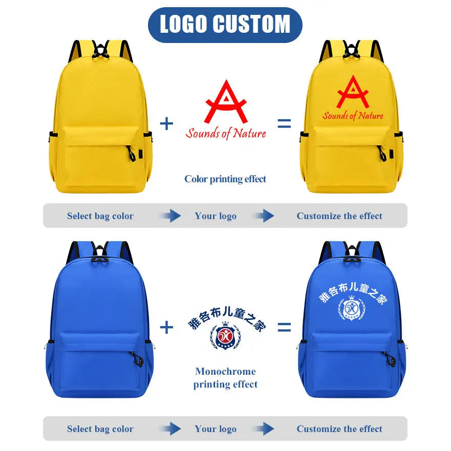 Polyester Woven Student Backpack