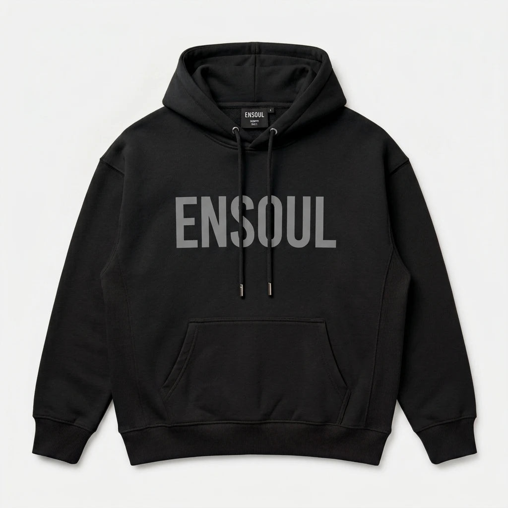400gsm French Terry Custom Embroidery Pullover Blanks | Heavyweight Streetwear Hoodie
