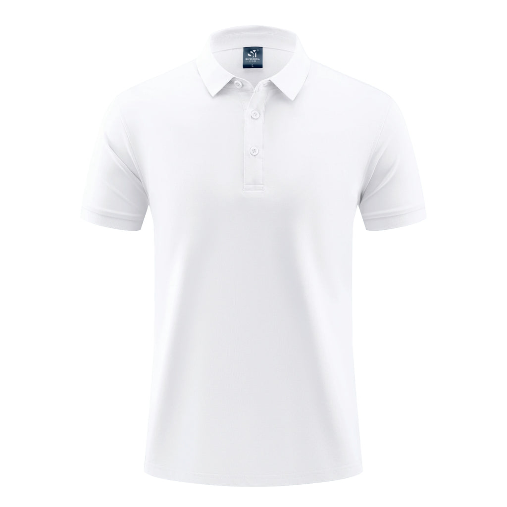 OEM Factory Supply Custom Logo Polyester Piqué Knit Custom Printed Polo Shirt