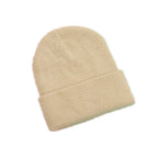 100% Acrylic Jacquard Fabric Custom Logo Striped Winter Ski Traveling Beanie Hats