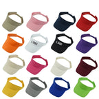 Wholesale Customized 100% Polyester Outdoor Visor | Custom Bulk Sun Hats