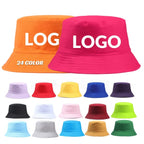 Cotton Custom Embroidery Print Fisherman Basin Bucket Hat | High Quality Adult Fishing Caps