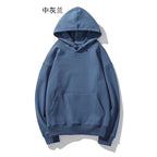 Heavyweight Cotton Brushed Knit Pullover Hoodie