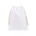 Cotton Canvas Value Drawstring Pouches